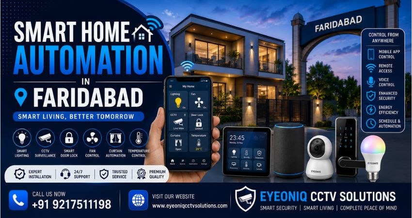 Smart Home Automation in Faridabad