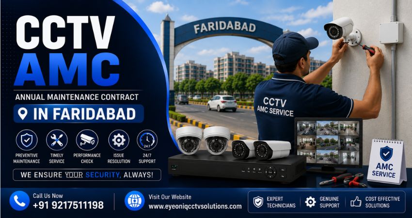 CCTV AMC in Faridabad