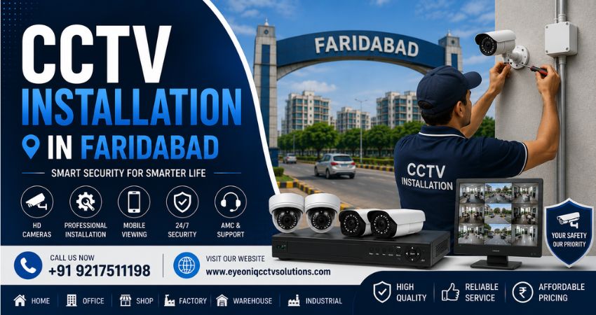 CCTV Installation in Faridabad